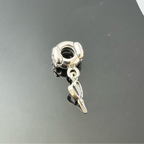 Pandora Scissors Hairdresser Dangle Charm All Silver 925 Ale with gift box #86 - Picture 2 of 5